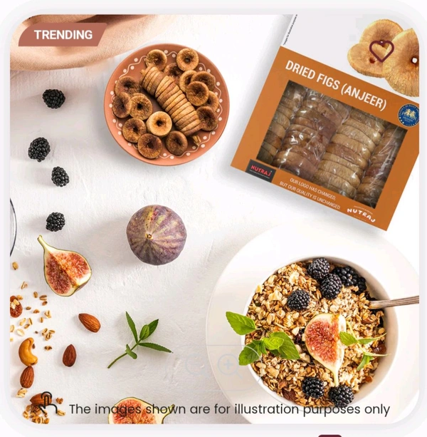 Nutraj Dried Figs (Anjeer) 500 gm