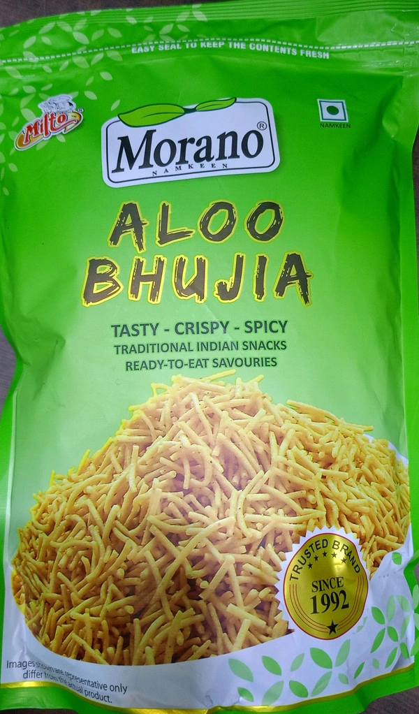 Morano.Aloo Bhuujia Masoor Tasty Crispy Spicy 400 gm