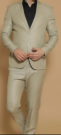 TAN 2 Piece Suit - Tan, 42