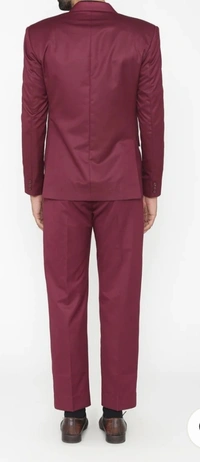 Mehroon 2 Piece Suit - Wine Berry, 46
