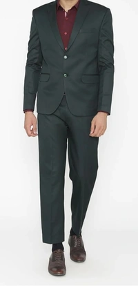 BOTTLE GREEN 2 piece Suit - Tom Thumb, 44