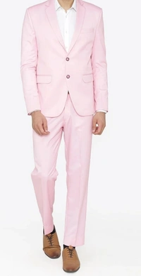 Baby Pink 2 Piece Suit - Blush Pink, 44