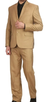 LIGHT BROWN 2 PIECE SUIT - Kumera, 48