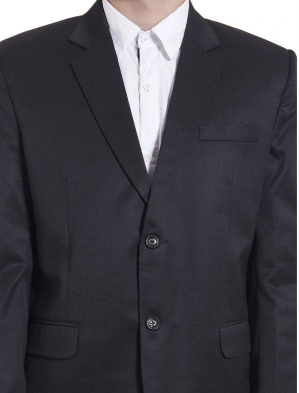 BLACK 2 Piece Suit - Black, 38