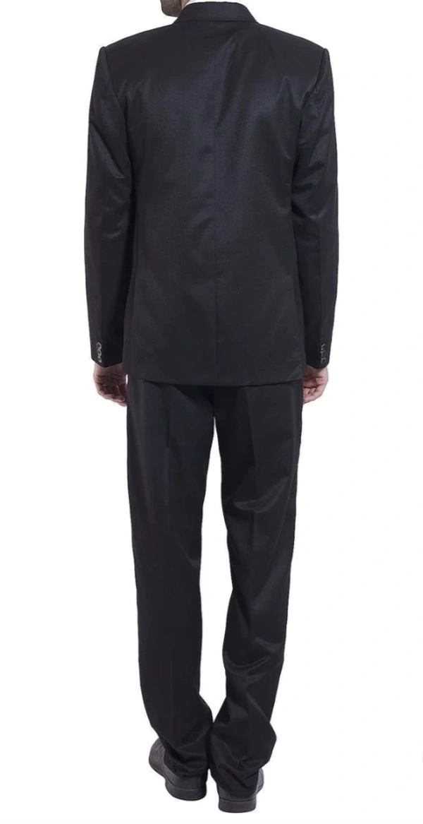 BLACK 2 Piece Suit - Black, 48