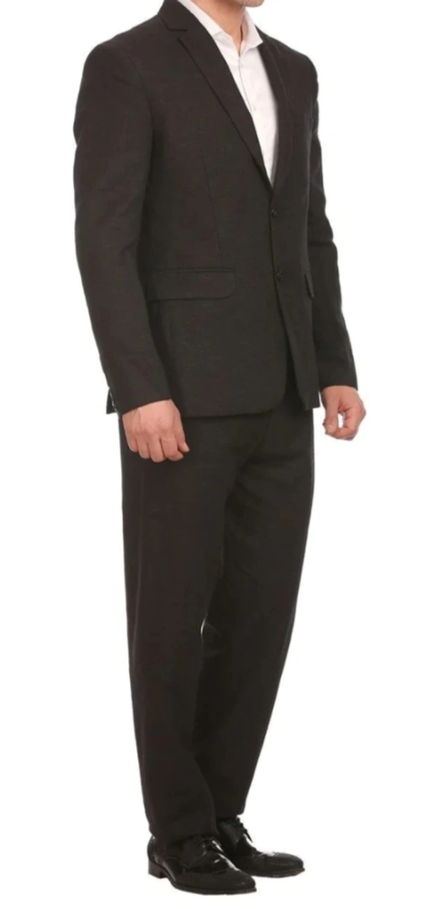 Coffee Brown 2 piece Suit - Metallic Bronze, 46