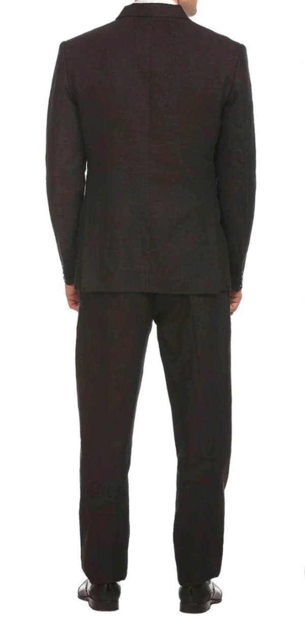 Coffee Brown 2 piece Suit - Metallic Bronze, 48