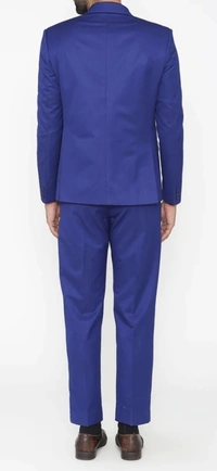 Royal Blue 2 Piece Suit - Blue, 40