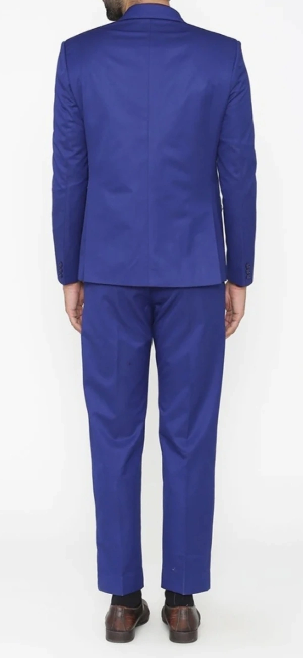 Royal Blue 2 Piece Suit - Blue, 40