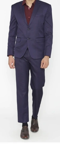 Navy Blue 2 Piece Suit - Lucky Point, 38