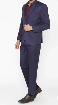 Navy Blue 2 Piece Suit - Lucky Point, 40