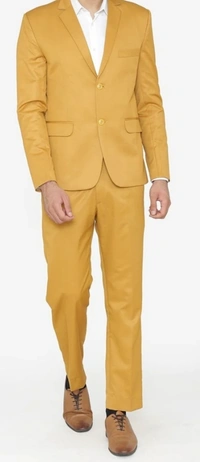 MUSTURD YELLOW 2 PIECE SUIT - Corn, 46