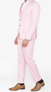 Baby Pink 3 Piece Suit  - Lavender Rose, 34