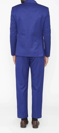 Royal Blue 3 Piece Suit - Blue, 34