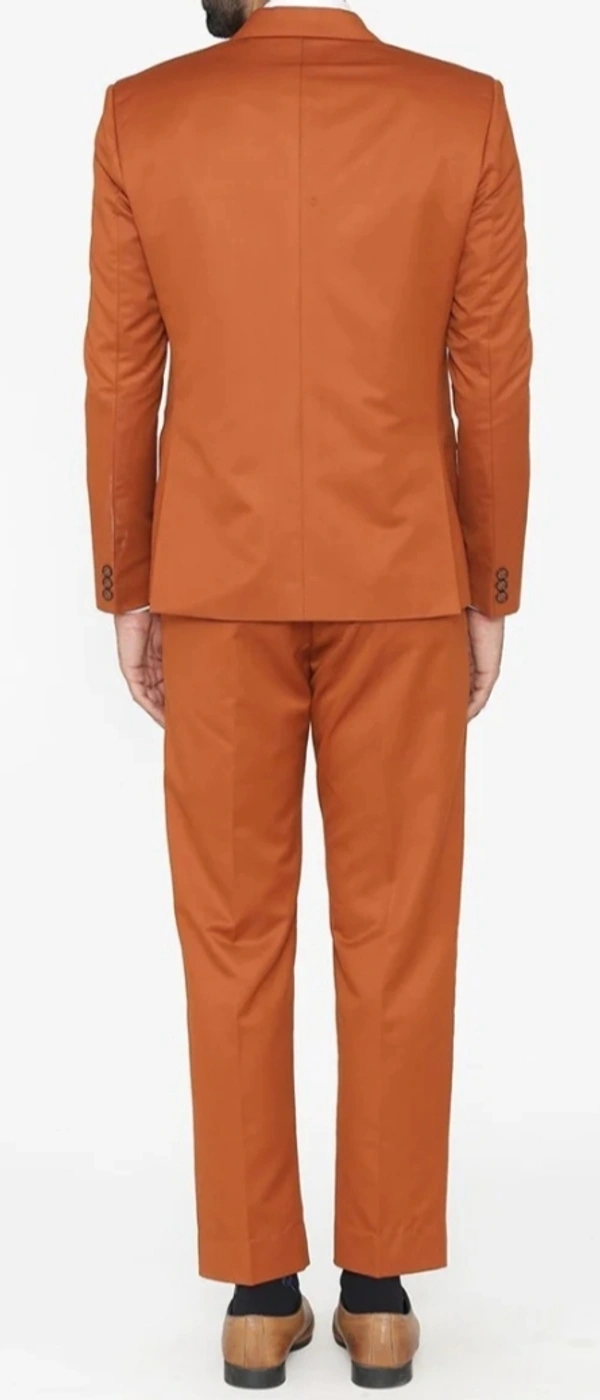Copper 3 Piece Suit - Chestnut, 48