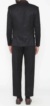 BLACK 3piece Suit - Black, 42