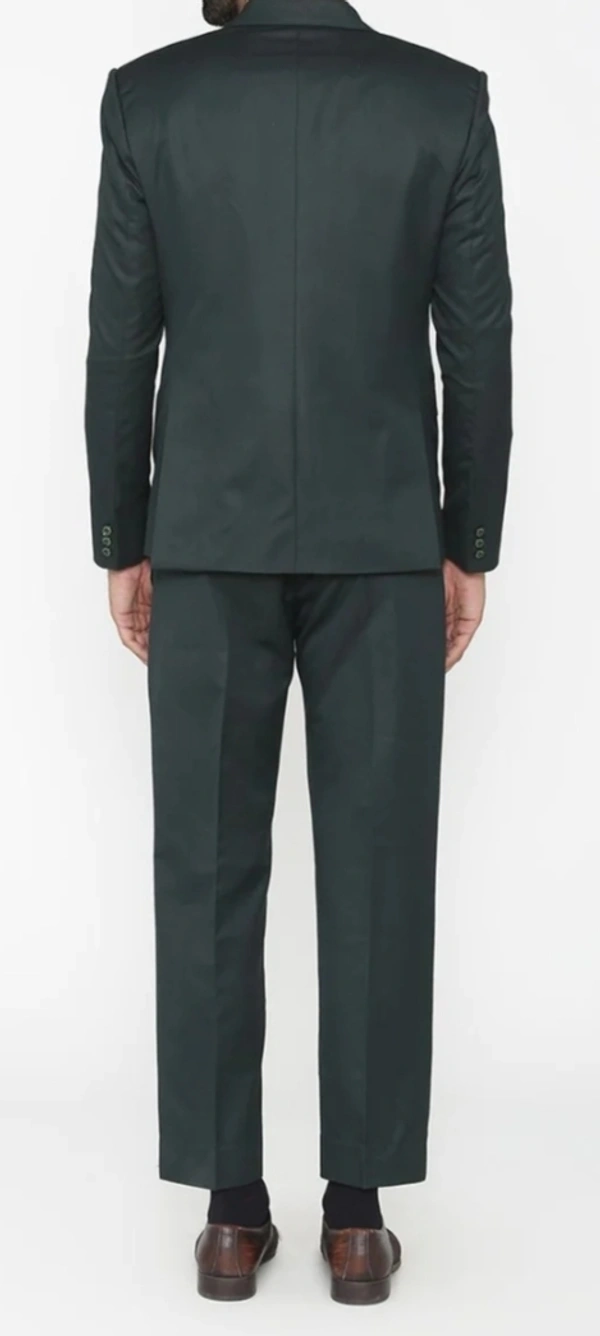 Bottle Green 3 Piece Suit - Mallard, 50