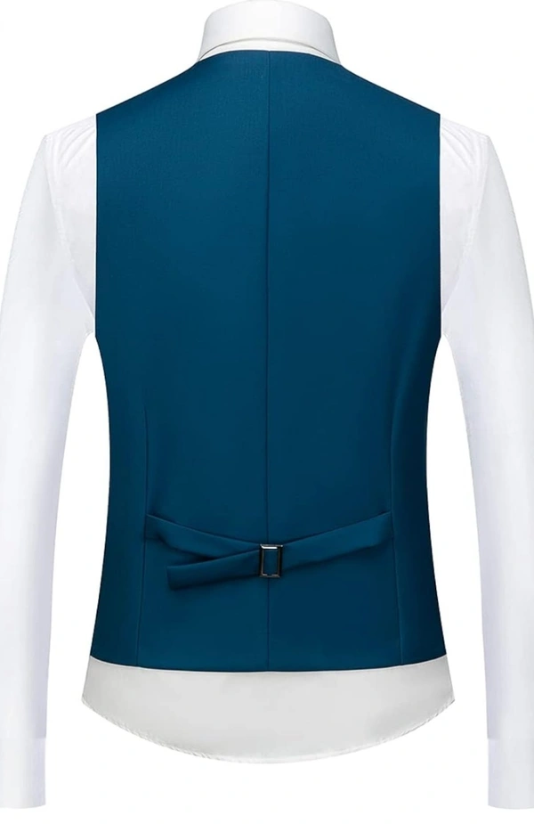 Peacock 3 Piece Benstroke Suit - Teal Blue, 50