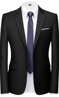 Black Benstroke 3 Piece Suit  - Black, 34