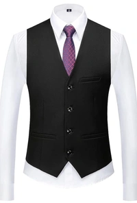 Black Benstroke 3 Piece Suit  - Black, 34