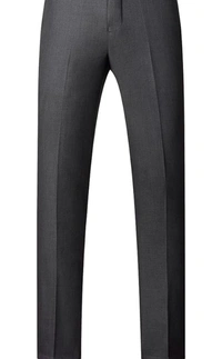 Mettalic Grey Benstroke 3 Piece Suit - Dorado, 44