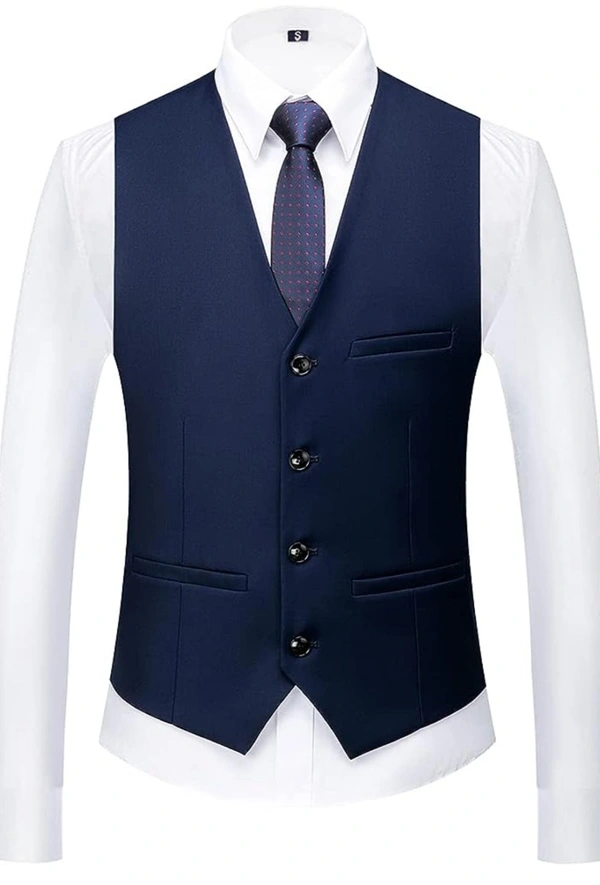 Navy Blue Benstroke 3 Piece Suit - Port Gore, 34