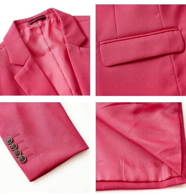 Cherry Benstroke 2 Piece Suit - Violet Red, 40