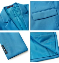 AIRFORCE Benstroke 2 Piece Suit - Azure, 44