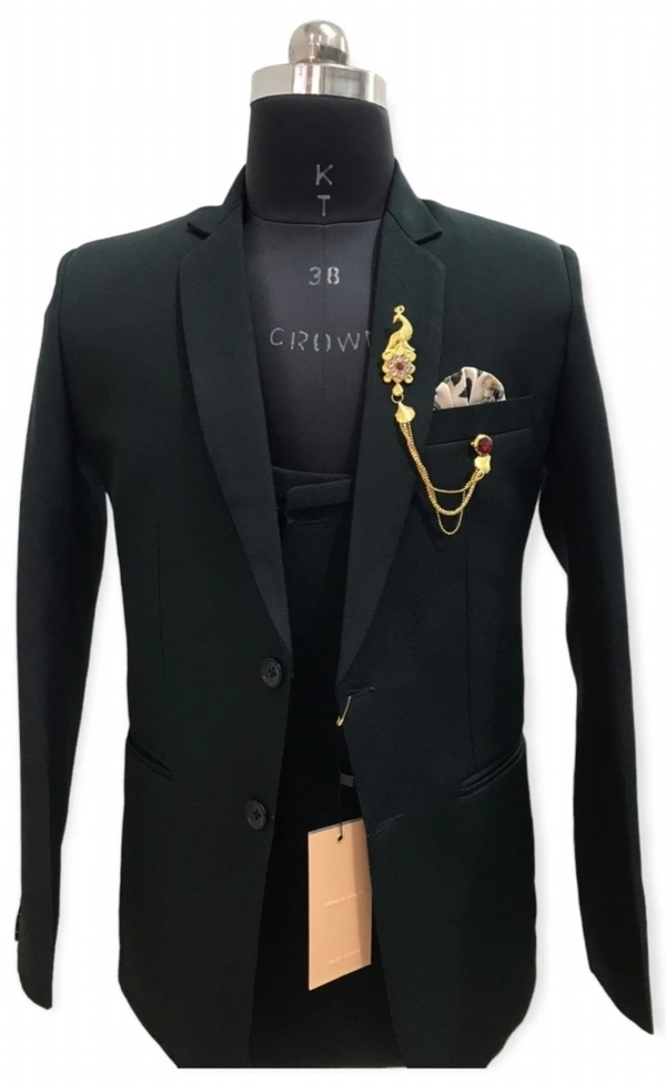 Bootle Green 3 Piece Suit - Cyprus, 40