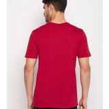 UNIBERRY - Red Cotton Blend Regular Fit Men's T-Shirt ( Pack of 1 )  ( MAA TARA MARKET ) - M, L,  XL , 2XL , 3XL, Red
