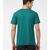 UrbanMark Men Regular Fit Round Neck Half Sleeves Graphic Print T Shirt-Green ( MAA TARA MARKET ) - S, M, L, XL, 2XL, Green Haze