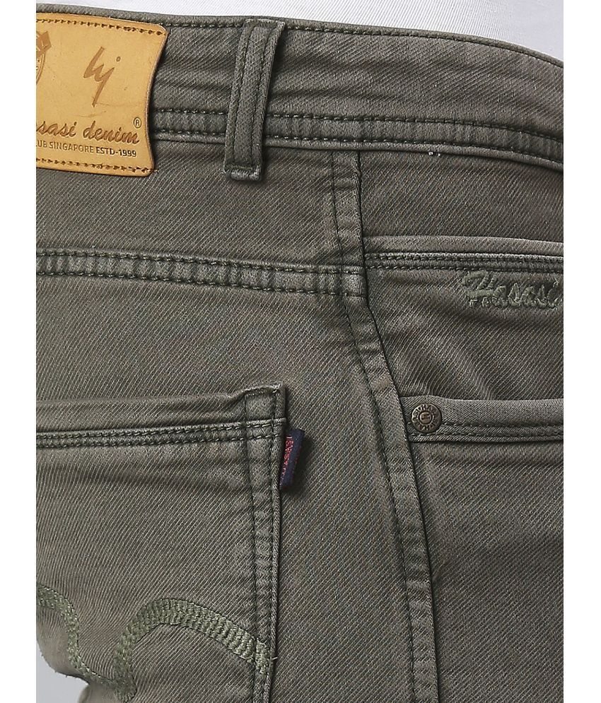 Buy Liu Jo Olive Denim Jeans Online - 512240 | The Collective