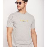 UNIBERRY - Mustard Cotton Blend Regular Fit Men's T-Shirt ( Pack of 3 ) ( MAA TARA MARKET ) - M, L, XL, 2XL, ORANGE, SKY BLUE, GRAY