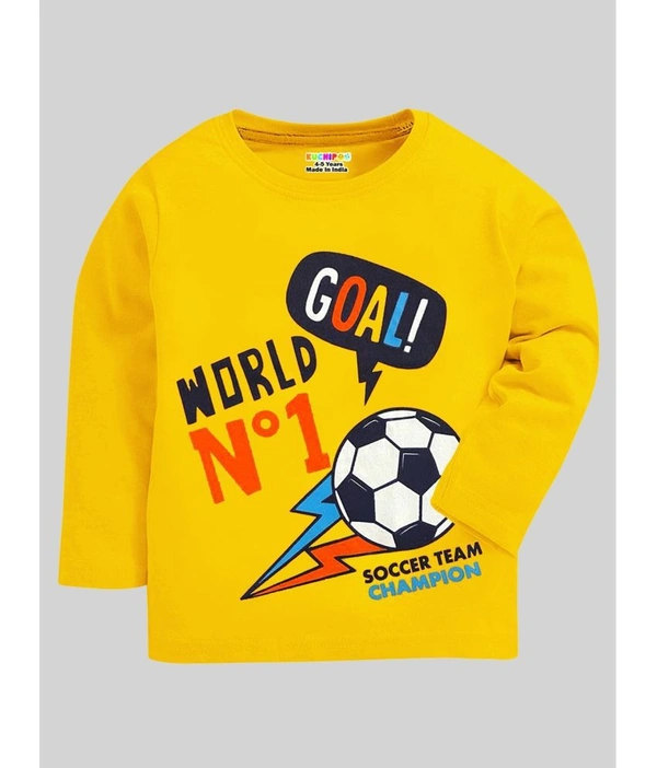Kuchipoo - Multi Color Cotton Blend Boy's T-Shirt ( Pack of 5 ) ( maa tara market ) - Size  - 2-3 Years,  3-4 Years, 4-5 Years,   6-7 Years, 7-8 Years ,8-9 Years ,9-10 Years ,11-12 Years, 13-14 Years ,1-2 Years ,5-6 Years,, MULTI  COLOUR
