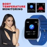 Fire-Boltt - BSW006 Mercury Smartwatch Blue Smart Watch ( maa tara market ) - black, blue , grey, red