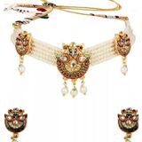 gilher - White Pearls Necklace ( Pack of 1 ) ( maa tara market ) - white