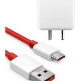 NBOX Dash Charger 20W 5V 4A Adapter with Type C USB 3.1 Fast Dash Charging Data Cable Charge & Data Sync for OnePlus( maa tara market )