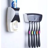 UniqueCartz Plastic Dust-Proof Wall Mounted Automatic Toothpaste Squeezer Dispenser and ( maa tara market ) - assorted