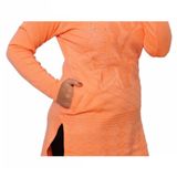 Japroz - Orange Woollen Women's Straight Kurti ( MAA TARA ) - S,M, L, XL, XXL, LIGHT ORANGE