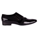 Aadi - Black Men's Derby Formal Shoes ( maa tara market ) - size - 6, 7, 8, 9, 10, black