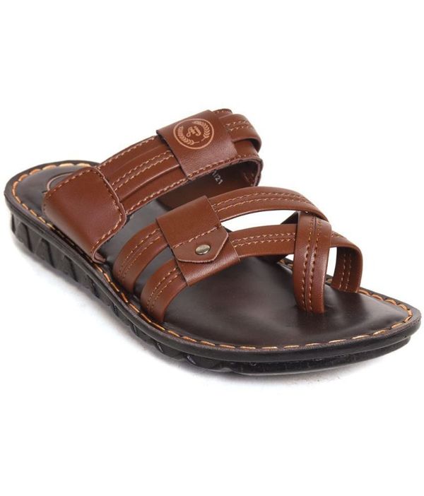 Ajanta - Brown Men's Sandals ( maa tara market) - size - 6, 7, 8, 9, 10, brown