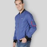 Blue Polyester Regular Fit Men's Casual Jacket ( Pack of 1 ) ( maa tara market ) - S , M,  L,  XL , 2XL,  2 ,  3XL ,4XLm 5XL, BLUE