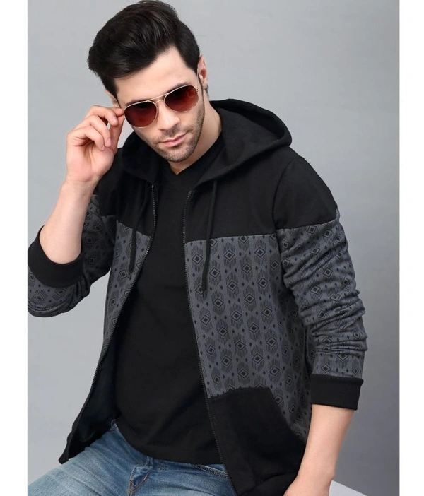 Rigo - Grey Fleece Regular Fit Men's Casual Jacket ( Pack of 1 ) ( ma tara market ) - Size - s ,  M,  L , XL,  2XL , 3XL, GREY