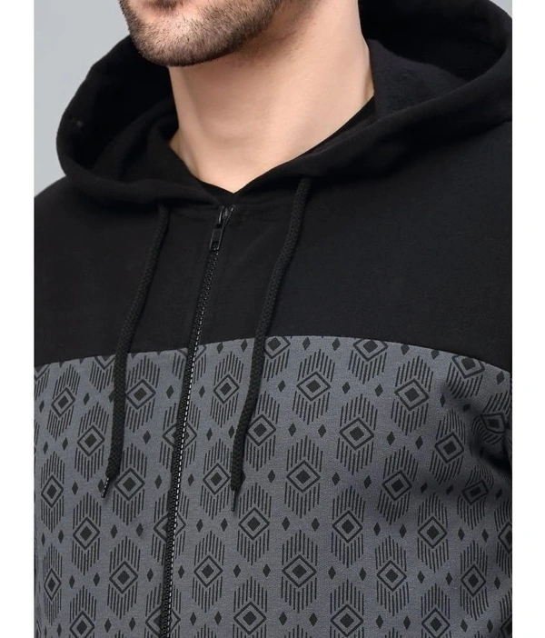 Rigo - Grey Fleece Regular Fit Men's Casual Jacket ( Pack of 1 ) ( ma tara market ) - Size - s ,  M,  L , XL,  2XL , 3XL, GREY