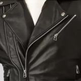Black PU Leather Slim Fit Men's Biker Jacket ( Pack of 1 ) ( MAA TARA ) - S ,M,  L, XL, 2XL, 3XL, BLACK