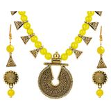  Jewellery For Less Copper Green Contemporary/Fashion Necklaces Set Princess ( MAA TARA MARKET ) - MULTI