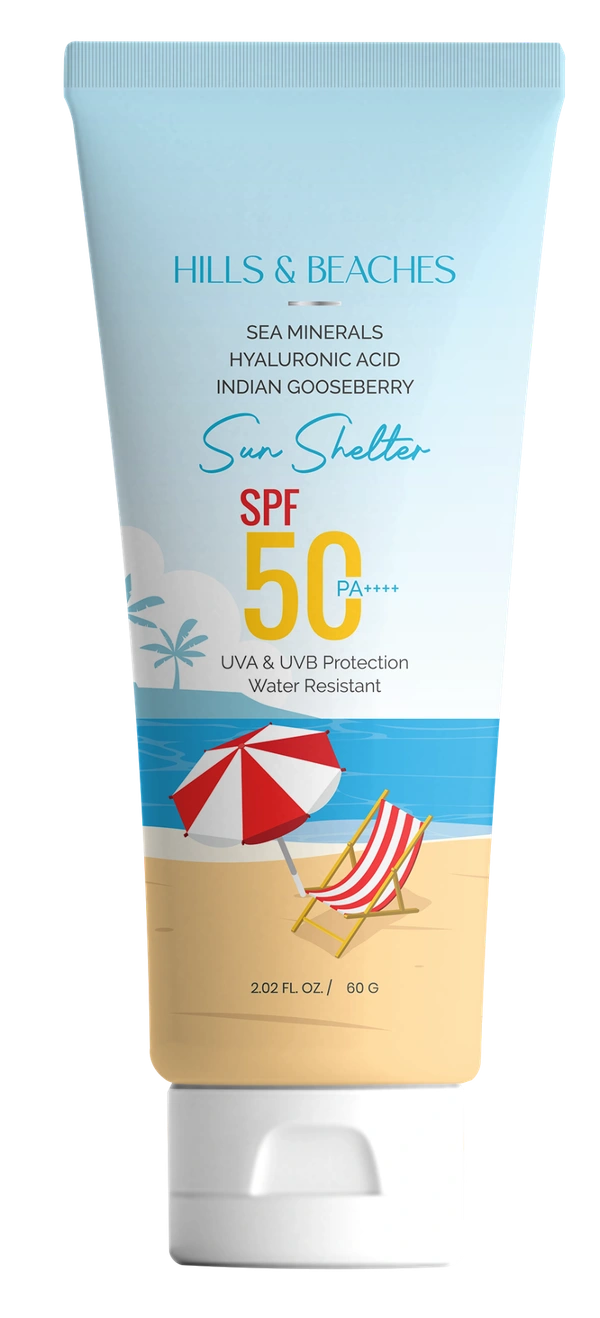 SUN SHELTER SUNSCREEN SPF50 60GM
