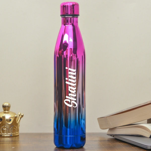 Customised Rainbow Insulated Bottle  - 500ml