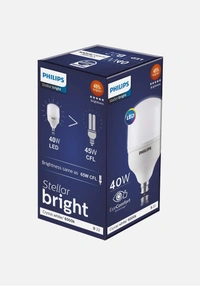 Philips 40W LED Bulb Base B22 (Crystal White, Pack of 1)