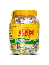 Kandamkulathy Eladi Chewable Tablets / ഏലാദി മിട്ടായി - 125 Pcs